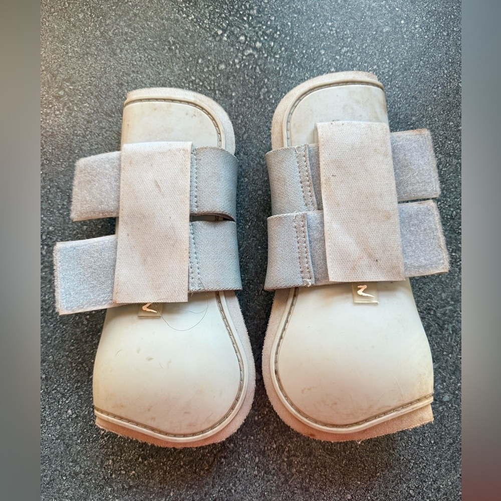 Horse Open Front Boots Full Size Light Blue